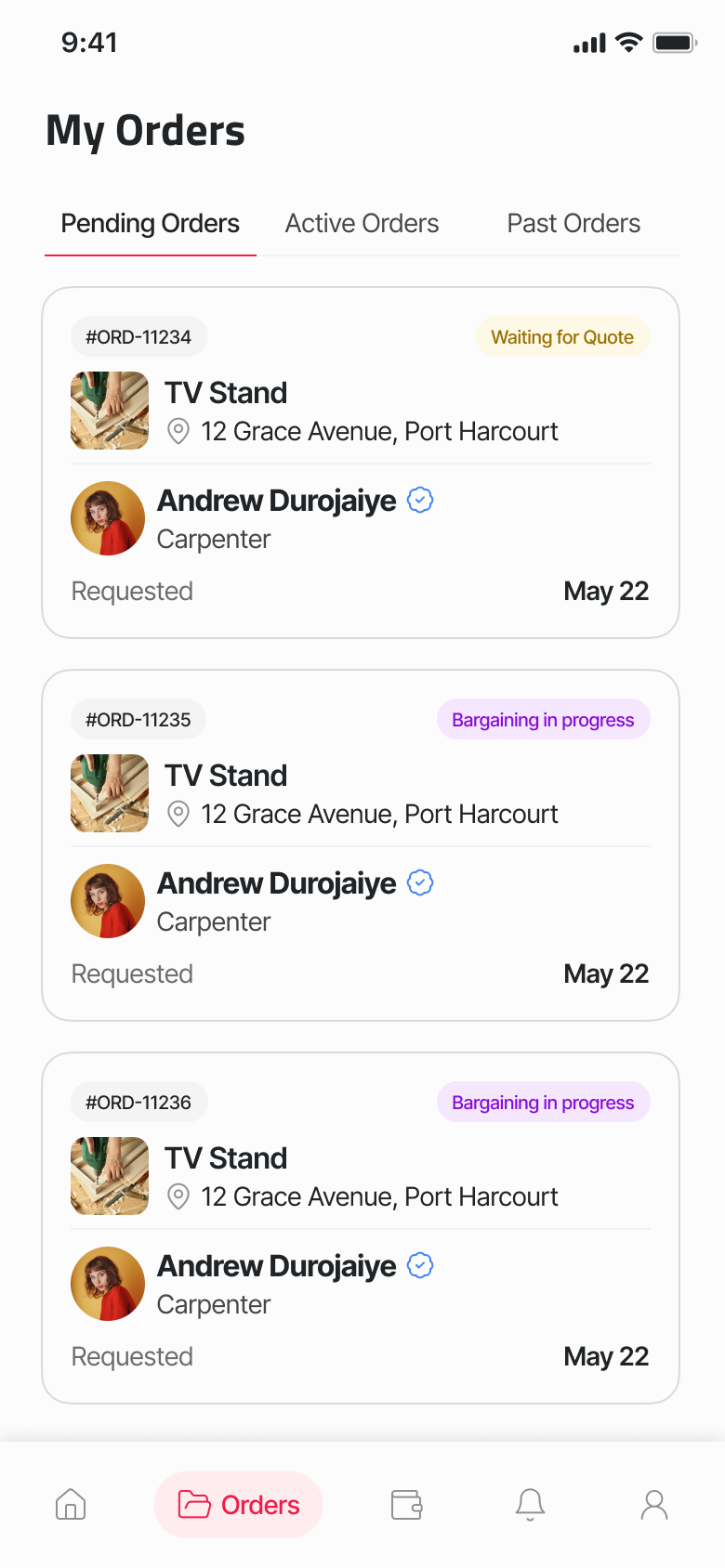 Job & Service management